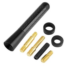 Fydun 851667213676 Short Car Aerial-bee Sting Aerial - 3 Inch Real Carbon Fiber Antenna B