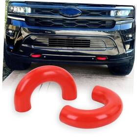 Tk0902 Gelunxin Tow Hook Covers Compatible With Ford F150 2004-2024 Bronco Base/big