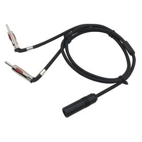 Gf-link 615228417419 Chhliut Fm Car Antenna Splitter 1 Female To 2 Male Auto Adapter Cable Ae