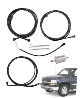 A1831-h1 Gledewen Fuel Lines Kit Compatible With 1999-2003 Chevy Silverado Gmc Sierra 1500 Hd