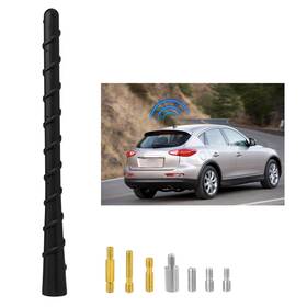 Godpee Hasy00238 Szsauto Car Truck Spiral Antenna 7 Inch Waterproof Pvc Rubber Mast Re