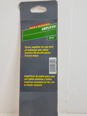 Harada Ea-61 Universal Power Amplifier For Am-fm Vehicle Antenna New / Oem