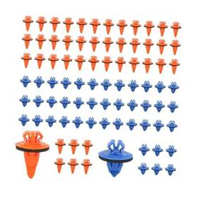 Hzel-clip2 Hzel 100pcs Car Bumper Flare Retainer Clips Auto Door Trim Fastener Vehicle