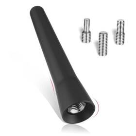 710806-salzz-u Ianfan Car Short Antenna 2.56 Inch Roof Mount Vehicle Antennae Replacement Fm Am
