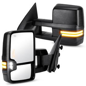 Bstwm035bu Ilonpa Towing Mirrors Rear View Fit For 2014-2018 Chevy Silverado Gmc Sierra