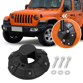 Jcrnbu 701687741193 Antenna Base Cover For Jeep Wrangler Jk Jku Jl Jlu Gladiator Jt 2007-2022 202