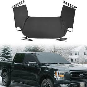 A1332-00203-bk Joytutus Windshield Snow Cover For Full-size Truck Extra Large Pickup