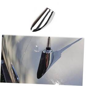 Kwdq-0 Jstotrim Chrome Antenna Base Am Fm Cover Trim Accessories Fit 2009-2018 Dodge Ram 1500