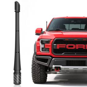 Asf53 Kerros 7 Inches Short Antenna For Ford F150 2009-2025 And Bronco 2021-2025 Rubber Repl