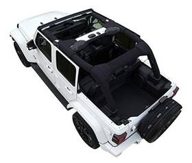 Ladyedison & Co. 810725031438 Neoprene Roll Bar Cover Padding Compatible With Jeep Wrangler Jl 4-door Black