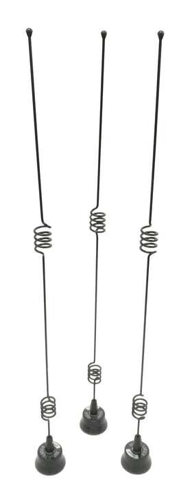 Nmo5t900b Larsen Lot Of 3 890-960mhz 5db High Gain Mobile Antennas Nmo Mounts