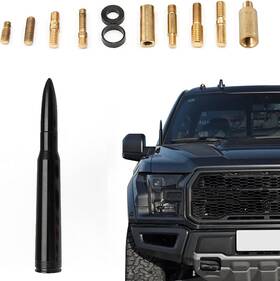 Levchall 744110753158 Universal Car Bullet Antenna Fits Ford Chevrolet Gmc Suv Truck Most Auto Cars An