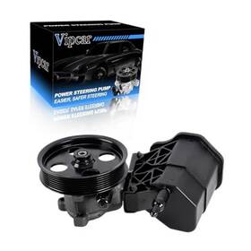 Lobam Machinery 15035 Power Steering Pump With Pulley And Reservoir Compatible Dodge Ram 1500