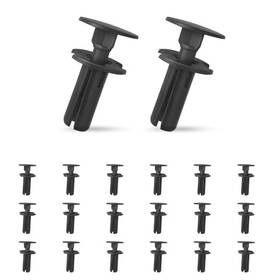 9046707188 Lunwag 20pcs Mudguard Panel Clips Fasteners And Push-type Compatible With Toy0ta