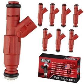 Macax Mx-0280155934-231226 Set Of 8 Fuel Injectors Replacement Compatible With Dodge Ram 1500 0280155934