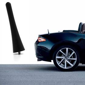 Maoeryan 753124089696 Short Stubby Antenna Mast Aluminum Compatible With Ford Mustang Convertible 2