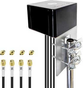Cubic-4c-lp Maswell Master 4x4 Mimo Antenna 5g Up To 6dbi 600-8000mhz Omni External