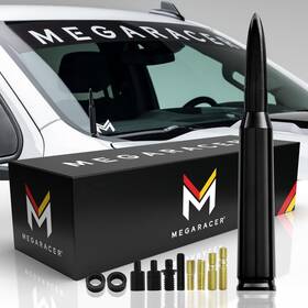 F150 Mega Racer 810027415516 Universal 50 Cal Bullet Antenna For Truck Ford Ram 150