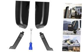 Rewhsdjzk0521swq Meiyatec Top And Side Clip-on Front Door Mirror Housing Covers Caps Fit For Chevy