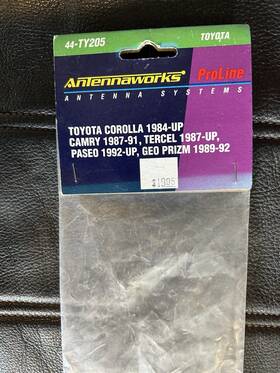 Metra 44-ty205 Replacement Antenna For Select 1985-2007 Chevrolet/subaru/toyota