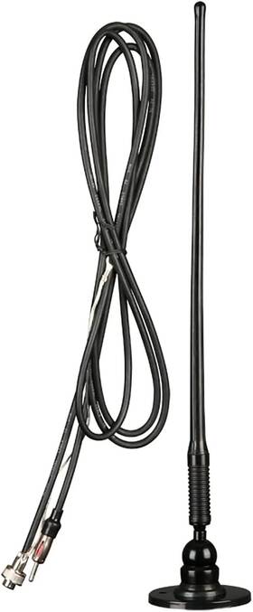 Metra Ltd 44-us01r Side Or Top Mount Rubber Antenna Black