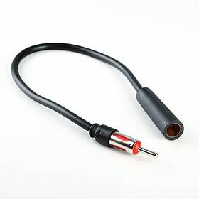Micro 716253441216 12 Inch Universal Male Female Car Am Fm Antenna Extension/extender Cable