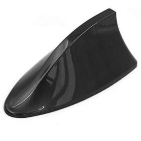 Modengzhe 799637833678 Shark Fin Antenna Cover Replacement Car Roof Decorative Cap Black Ab
