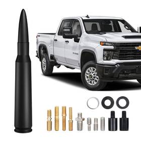 Modigt 725187181235 5.3inch Car Short Antenna Fit For Chevy Silverado And Gmc Sierra Trucks 50 Cal