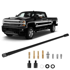 Modigt 725187181266 13 Inches Car Radio Rubber Antenna Mast Compatible With 2009-2024 Chevy Silve