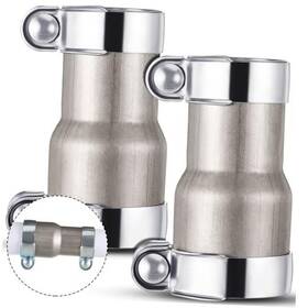 Morningro Morningro-ewed74635 2 Pcs 2.5 To 3 Inch Exhaust Adapter Reducer Kit With Clamps 2.5-3