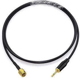 N A B0bc3kj8dj Sma Male To 3.5mm Mono 1/8 Inch Ts Stereo Plug Adapter Radio Antenna Extension