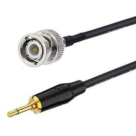 N A T-cp-001 Mono 1/8 Inch Ts Stereo Plug Adapter Radio Antenna Extension Bnc Male To 3.5mm