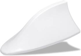 Nadusep 313086175143 Car Shark Fin Antenna Cover Roof Aerial Base Am/fm Radio Signal For Suv Tru