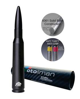 Otoliman 704137601023 Bullet Antenna Accessories 50 Cal Caliber For Jeep Wrangler Jk And Jl Gladiator