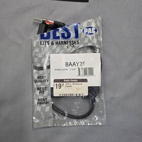 Baay2f Pac Car Antenna Adapter Y Female To Male Baay2f Pac Car Antenna Adapter Y Female To Male