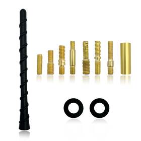 Povtii Povtii-2035cs Car Spiral Antenna 7 Inch Auto Toppers Waterproof Retrofit Flexibl