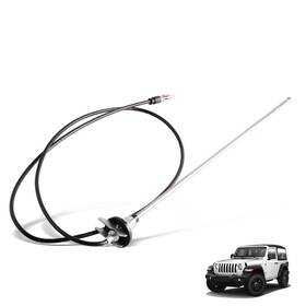 Predep 717352641569 Nice Nos Vintage Style Am/fm Radio Antenna Round Base 3 Section Retractable