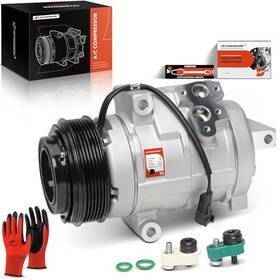 6-grooves Premiumpartswhosale Apacc406 A/c Ac Compressor With Clutch Compatible Ford Edge 2007-2010