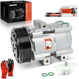 Apacc618pc Premiumpartswhosale Ac Compressor With 8-groove Pulley Compatible Ford And Lincoln Vehicles