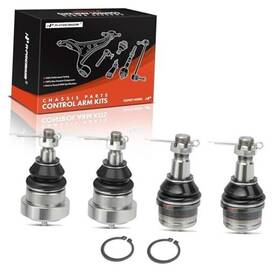 Apca8412 Premiumpartswhosale Set Of 4 Front Upper And Lower Ball Joints Kit Compatible With Dodge Ram 2500
