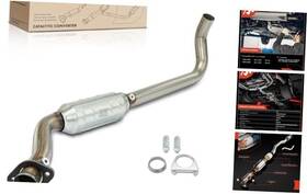 Apcct522 Premiumpartswhosale Left Catalytic Converter Kit Direct-fit Compatible With Dodge Driver Side