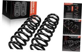 Apcs361 Premiumpartswhosale 2pcs Front Suspension Coil Spring Set Compatible With Dodge Ram 1500 2006