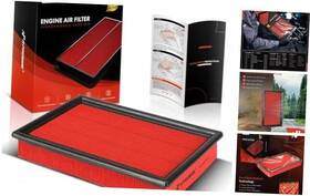 Apeaf1543 Premiumpartswhosale Pre-oiled Engine Air Filter Compatible With Ford F-150 F-250 E-150 E-250