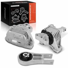 Apem343 Premiumpartswhosale 3pcs Engine Motor Mount And Transmission Set Compatible With Jeep