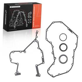 Apetg019 Premiumpartswhosale Engine Timing Cover Gasket Set Compatible With Dodge Ram 2500 3500 1994