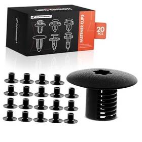 Aprcf3959 Premiumpartswhosale Pcs Nylon Cowl Top Stud Cover Car Retainer Fastener Push Pin Clips 20