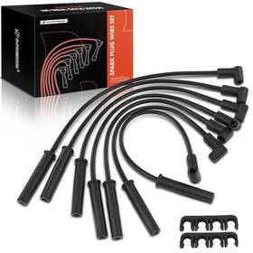 Premiumpartswhosale Apspw003 Ignition Spark Plug Wires Set Of 7 Compatible With Jeep Cherokee Comanche