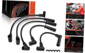 Apspw226 Premiumpartswhosale Ignition Spark Plug Wires Set Of 5 Compatible With Dodge Dakota 1996-2002 &