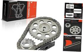 Aptck089 Premiumpartswhosale Engine Timing Chain Kit With Sprocket And Damper Fits Ohv 6cyl 4.0l Compatible