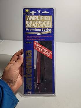 Rally 19630 New Amplified High Performance Am-fm Antenna No